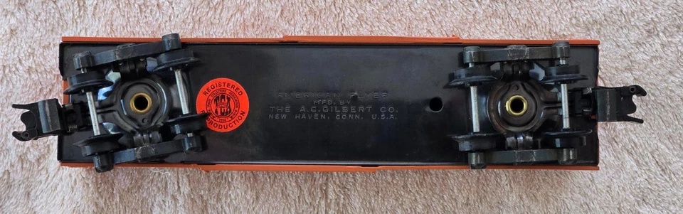 American Flyer S Gauge 24420 1958 SIMMONS Reefer Reproduction - Image 4 of 4