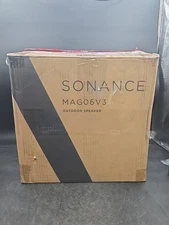 Sonance MAGO6V3 6.5"  2-Way Outdoor Speaker MAG06V3 White(Open Box) 