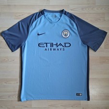 Manchester City 2016/17 Home Jersey Nike XL Original Football Shirt