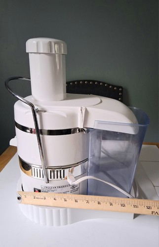 Jack LaLanne's Power Juicer CL-003AP W/Accessories Manual & Recipe Book Works! - Picture 15 of 18