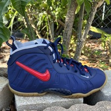 Size 5.5 GS - Nike Little Posite Pro Mid USA - 644792-405