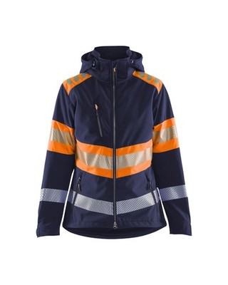 Blakläder Damen High Vis Softshell Jacke 4404