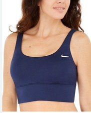 Nike Womens Midini Bikini Swim Top Separates Style NESSA229 Navy S 58
