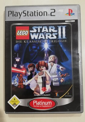 STAR WARS The Classic Trilogy Game PlayStation 2 PS2 