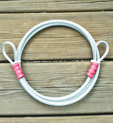 8 ft 1//8/" Anti Theft Security Cable Bike Lock Personal Belongings Coated 7x7