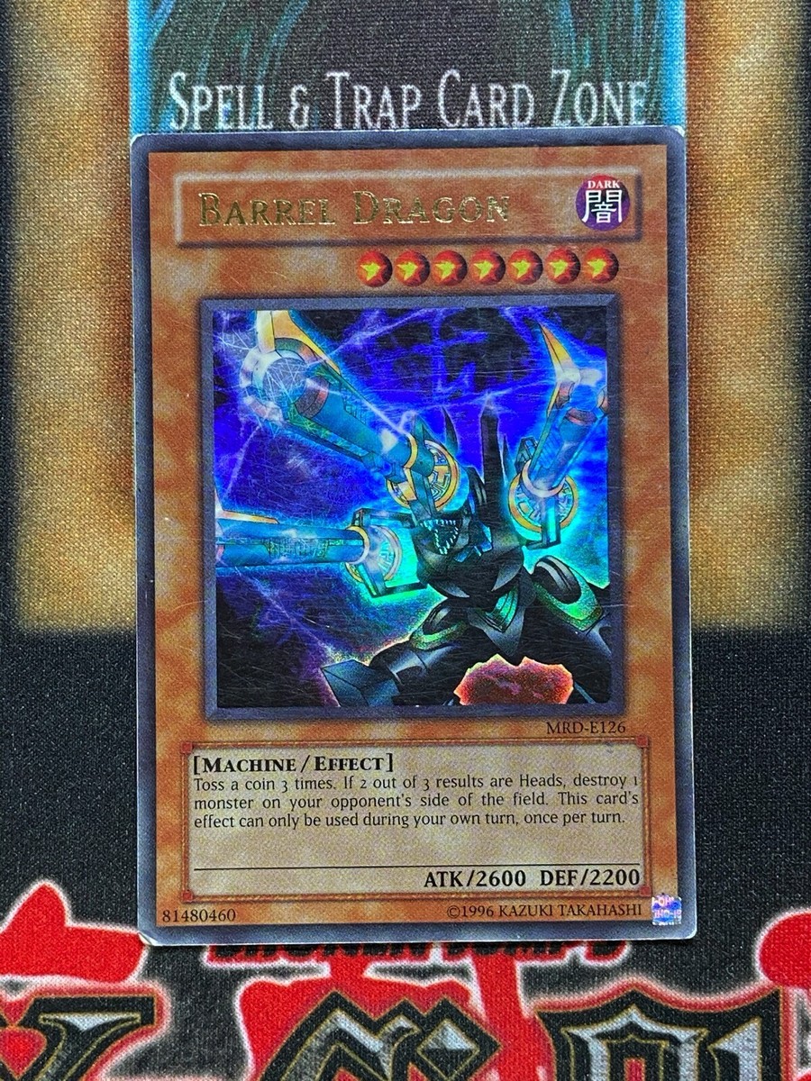 Yugioh Barrel Dragon MRD-E126 Ultra Rare EUROPEAN MP | eBay