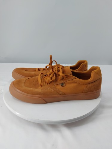 DC SHOE ROWLAN MENS 13 WHEAT - Tan Gum Sole - Picture 3 of 8