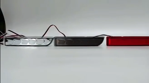 IMPORT VELLFIRE ALPHARD ESTIMA REAR FOG LIGHT COB LED LCI BUMPER LIGHT REFLECTOR - Video 1 of 1