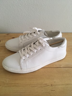 kenneth cole kam white sneakers