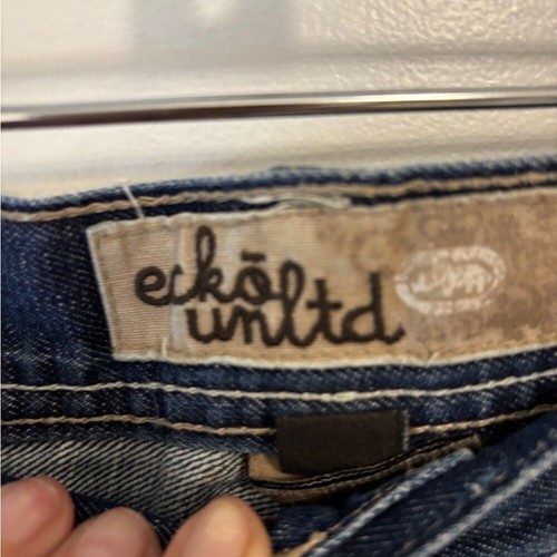 ECKO UNITD, bestickte Herren Baumwoll Jeans Gr. 40 Baggy Fit - Bild 2 von 11