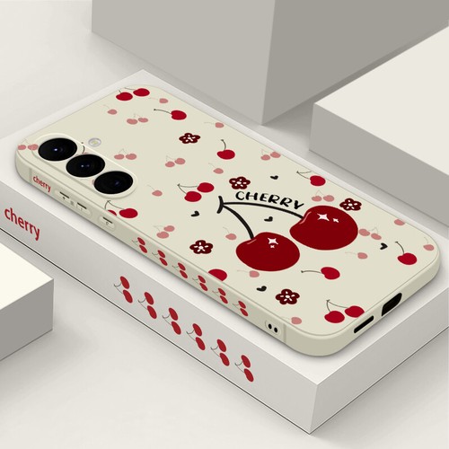 Cute Cherry Bow For Samsung Galaxy S25 S24 FE Ultra A16 Shockproof Case Cover - Picture 17 of 20