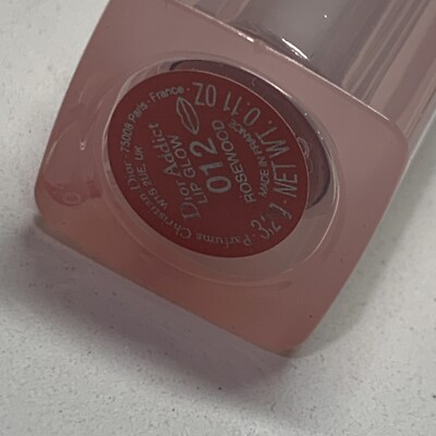 DIOR ADDICT LIP GLOW BALM 012 ROSEWOOD .11oz Made In France | eBay
