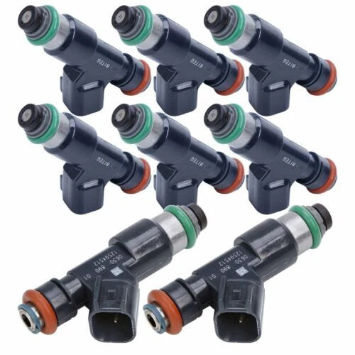 8Pcs 12594512 Fuel Injector FJ977 For Chevrolet Suburban 1500 5.3L V8 2007-2009 - Image 2 of 4