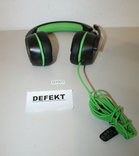 HP Pavilion 400 Gaming Headset, schwarz / grün *defekt* (G1927-R24) - Bild 1 von 9