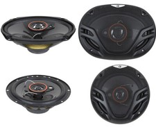Alphasonik AS2629P 6.5" 350W 2-Way + 6X9" 500W 3-Way Car Audio Coaxial Speakers