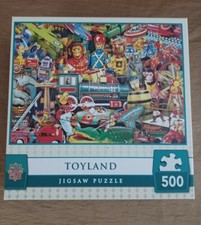 MasterPieces 500 Piece Vintage Toyland Jigsaw Puzzle NEW