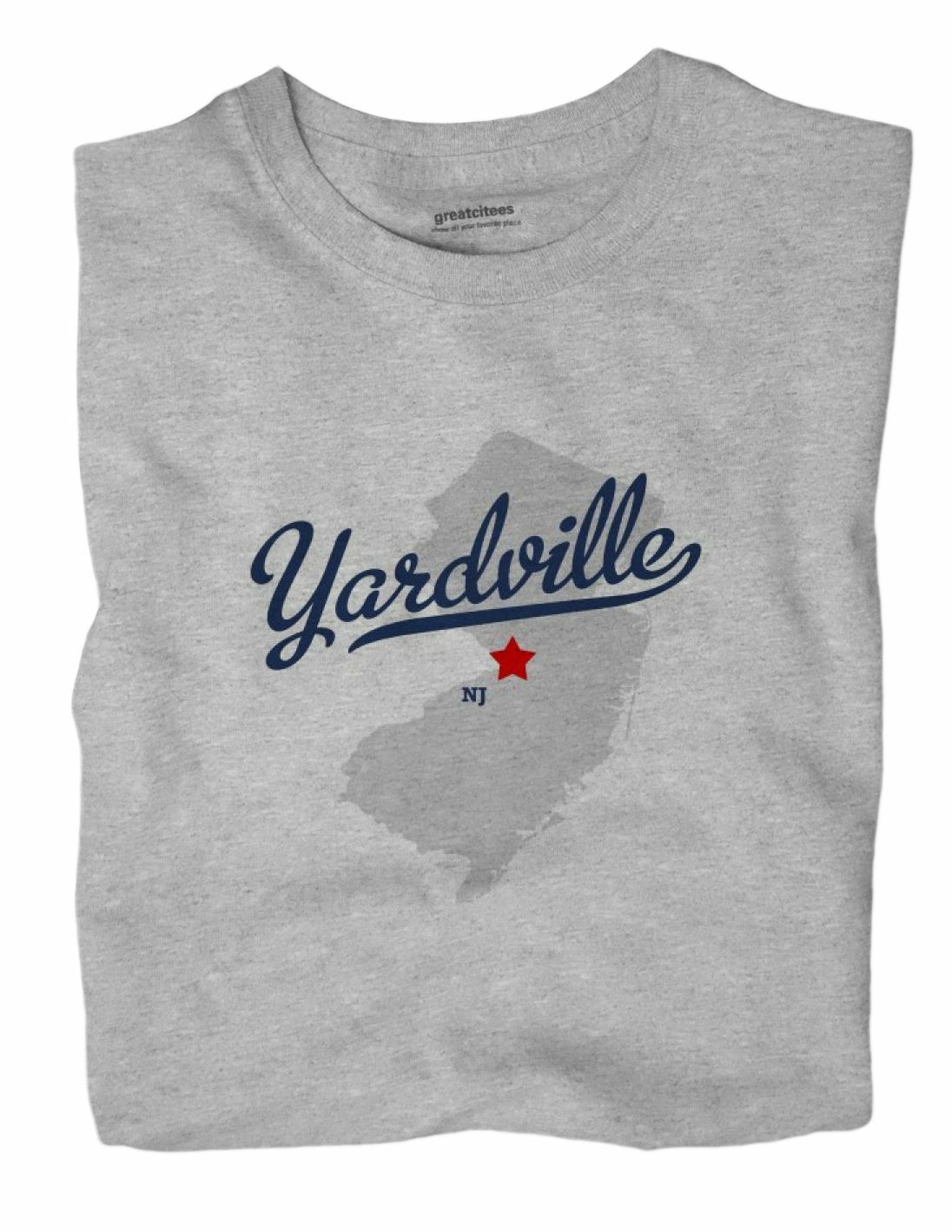 Yardville New Jersey NJ TShirt MAP eBay