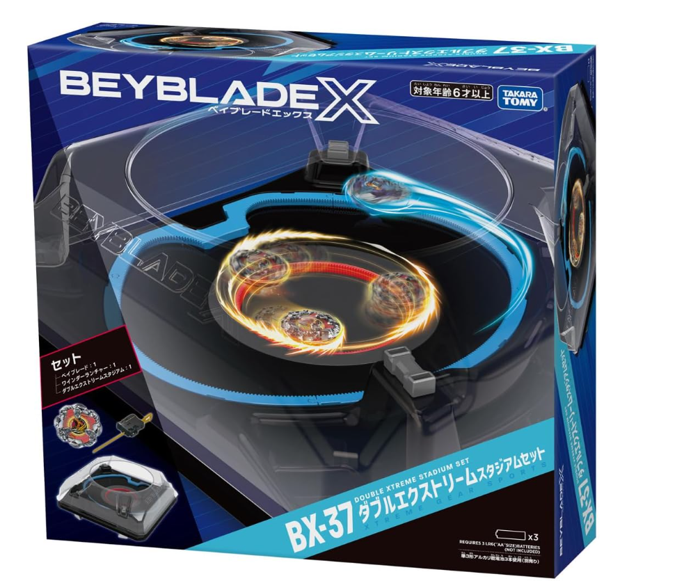 BEYBLADE X BX-37 Double Extreme Stadium Set Bear Scratch 5-60F | eBay
