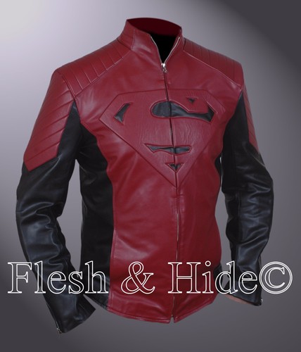 Kid's Man of Steel Superman Padded/Embossed Emblem Jacket - Picture 4 of 5