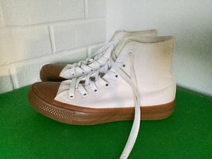 white converse gum sole