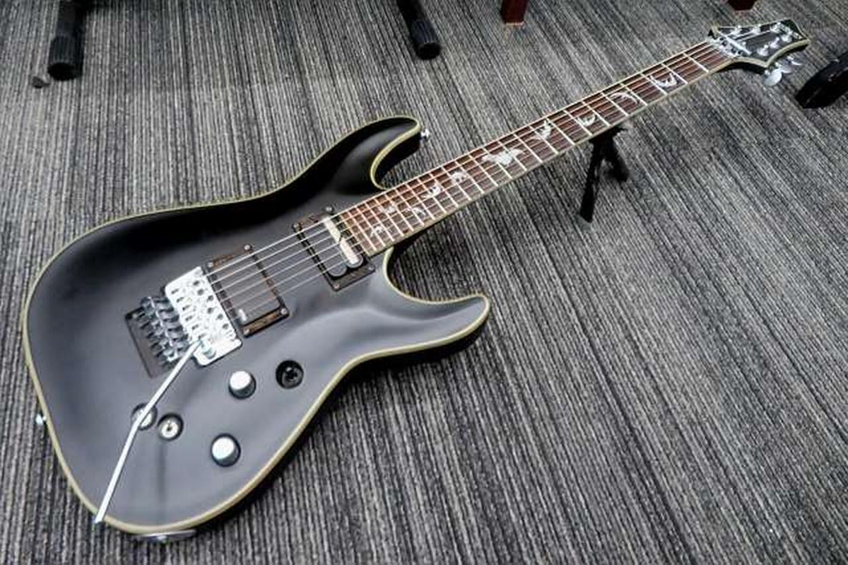 ギター SCHECTER DAMIEN PLATINUM-6FR Schecter Damien Platinum-6 FR Electric Guitar Satin Black | eBay