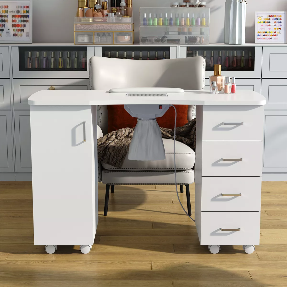 White on sale beauty desk