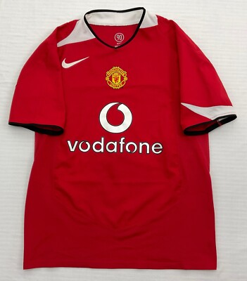 Nike RONALDO #7 Manchester United 2004 2005 Home Football Shirt