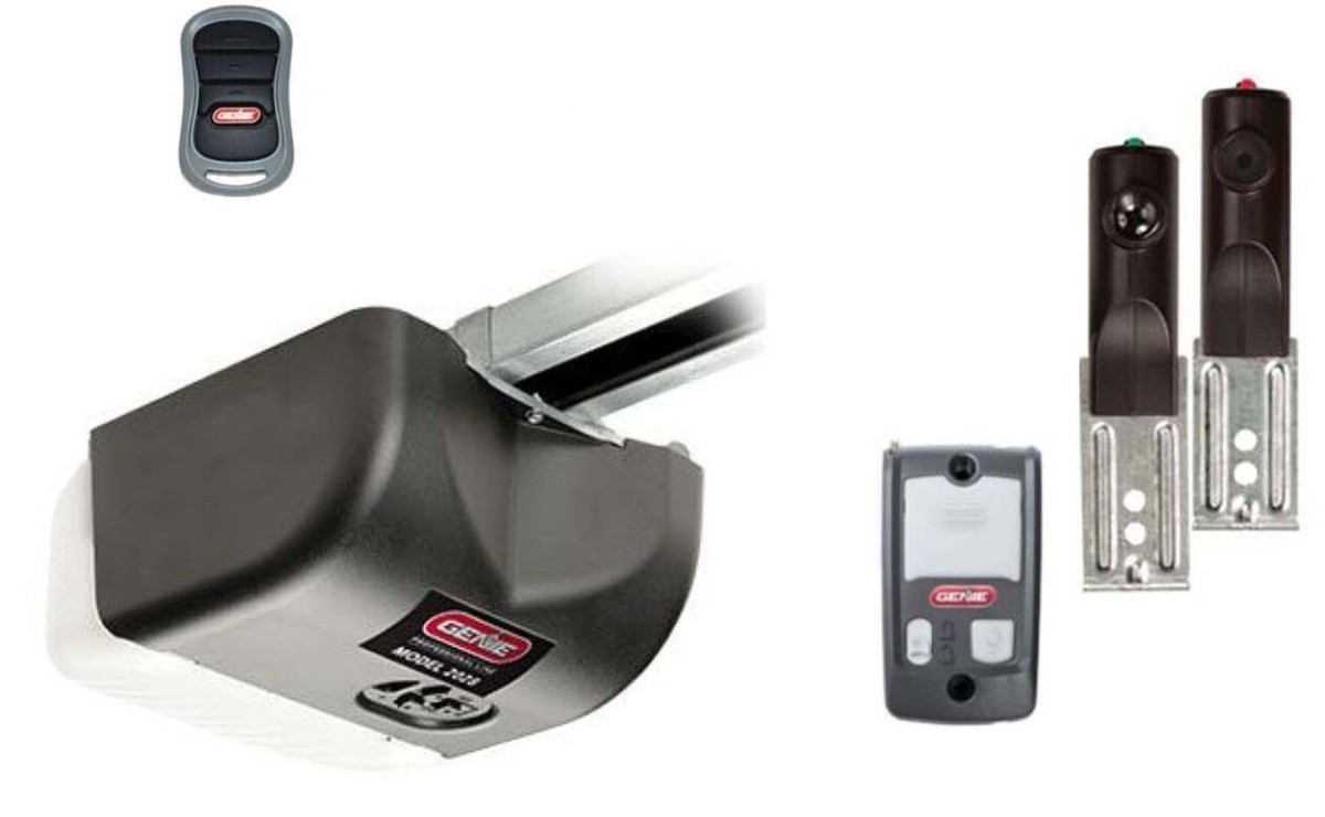 Genie 2028 DC Chain or Belt Drive Garage Opener for 7'/8' Tall