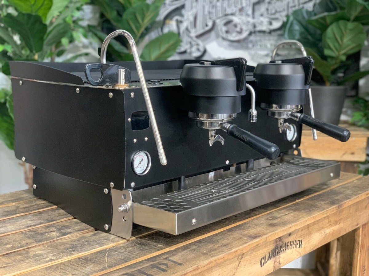 SYNESSO S200 2 GROUP MATTE BLACK ESPRESSO COFFEE MACHINE