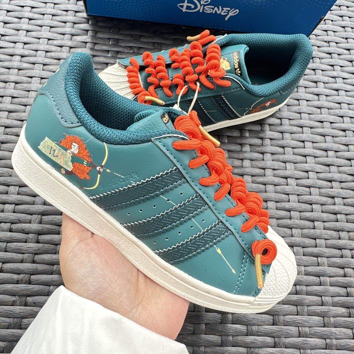 Adidas Disney x Superstar C 'Brave - Princess Merida' IE3933 Size