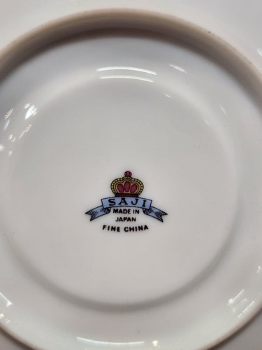 VGC: VINTAGE SAJI MADE IN JAPAN - FINE CHINA TEA CUP AND SAUCER SET - TO MOTHER - Picture 12 of 12