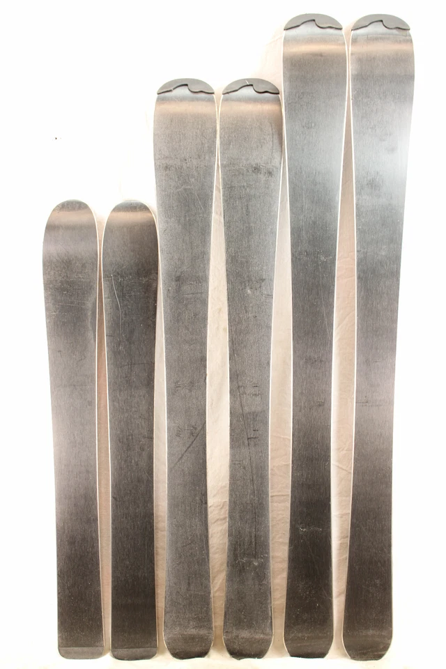 16-17 Rossignol Jr Scimitar Used Kids Skis, 3pair 110cm, 100cm, 80cm #549017 - Image 2 of 2