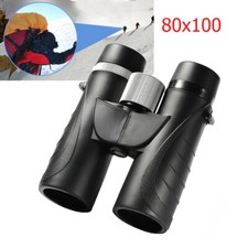 80x100 Zoom Binoculars Outdoor Compact BAK4 Wide Angle View Telescope Day/Night
