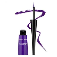 Wet n Wild MegaLiner Liquid Eyeliner, Electric Purple 874A, 0.12 fl oz