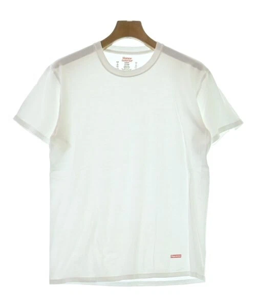 T shirt Supreme / coupé et cousu blanc S 2200486201054