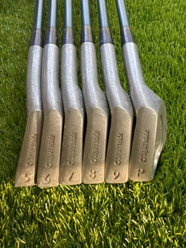 Taylor Made V721 FORGED Iron Set of 6 5-PW Flex R Graphite Used Mens - Picture 2 of 6