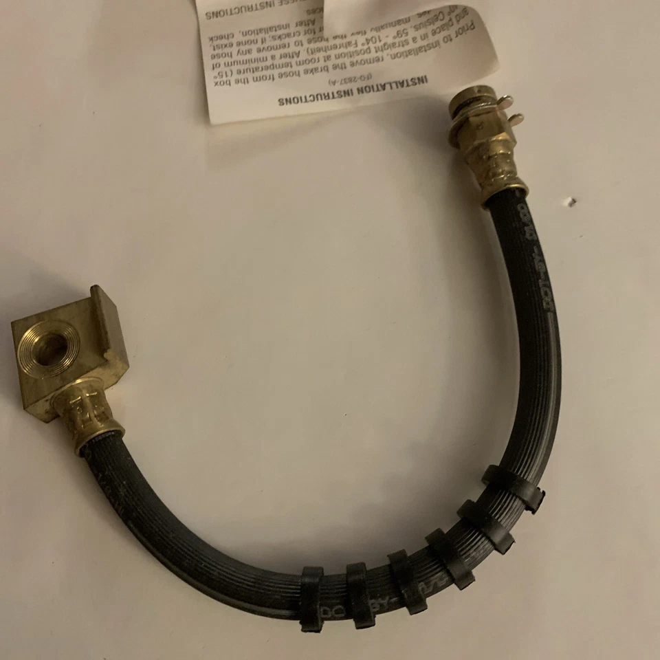 Manguera hidráulica de freno lateral del pasajero delantero Element3 para Lincoln Town Car 81-90 Foto 3 de 4