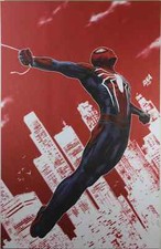 GAMERVERSE SPIDER-MAN ART PRINT by DAVID NAKAYAMA - 11" x 17"