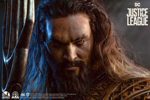 2020 WF Infinity Studio DC 1/1 Aquaman bust Model toys Resin Metal In stock - Picture 2 of 12