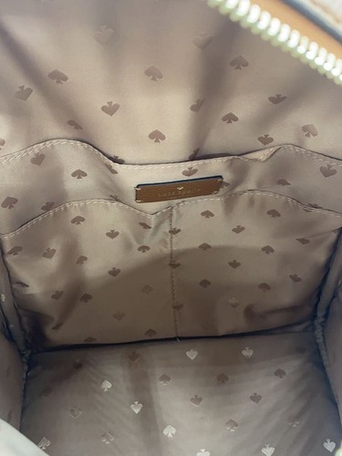 KATE SPADE NEW YORK BACKPACK RACKPACK Camel SOLID COLOR K8155 Used - Picture 6 of 6