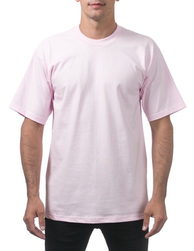 Pro Club Men's Heavyweight Cotton Short Sleeve Crew Neck T-Shirt - 25 Colors - Picture 83 of 127