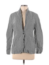 Jigsaw Women Gray Blazer 8