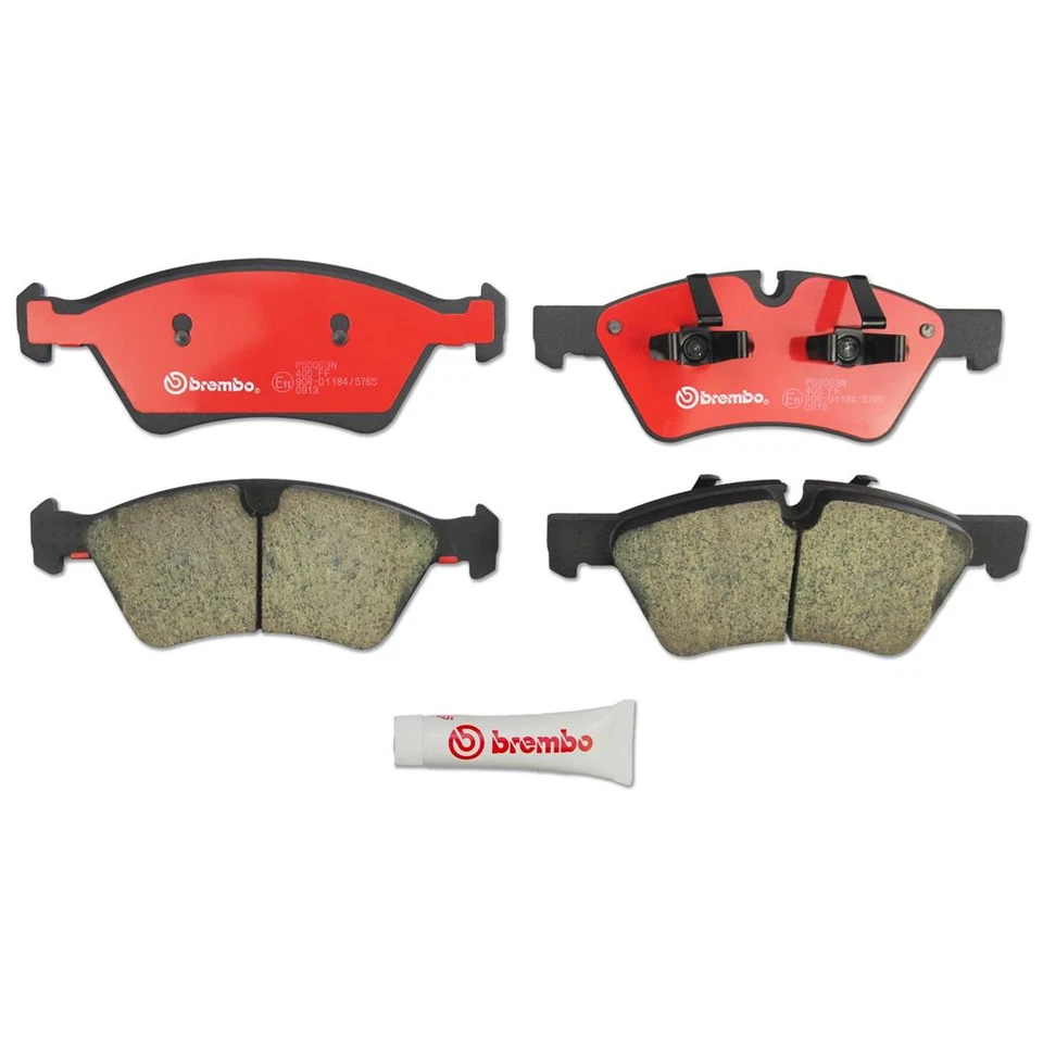 Pastillas de freno delanteras traseras Brembo para Mercedes-Benz R500 2007 2006 Foto 2 de 4