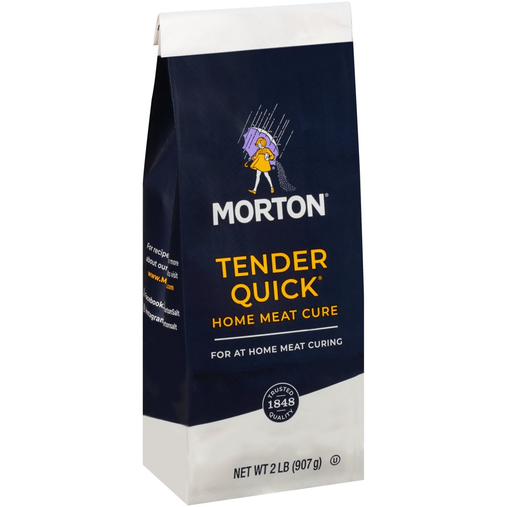 Morton Tender Quick Home Meat Cure – 2lb Bag For Meat Or Poultry