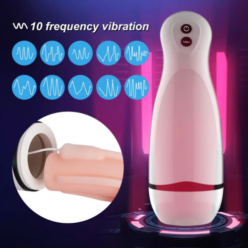Automatic Handsfree Male Masturbator Cup Stroker Pocket Pussy for Men Sex Toy - Picture 2 of 5