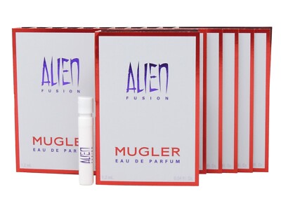 THIERRY MUGLER ALIEN FUSION EDP 1.2ml .04fl oz x 10 PERFUME SPRAY SAMPLES