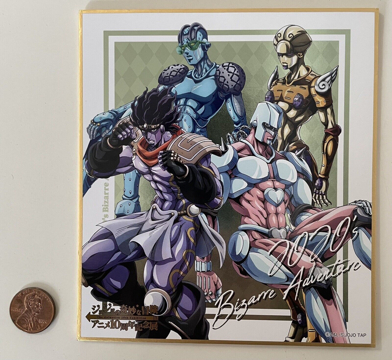 JOJO'S BIZARRE ADVENTURE / Part3-6/ JoJo Stand/Shikishi Art