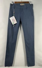 NWT Entre Amis Men's Size 29 Blue Twill Chino Pants