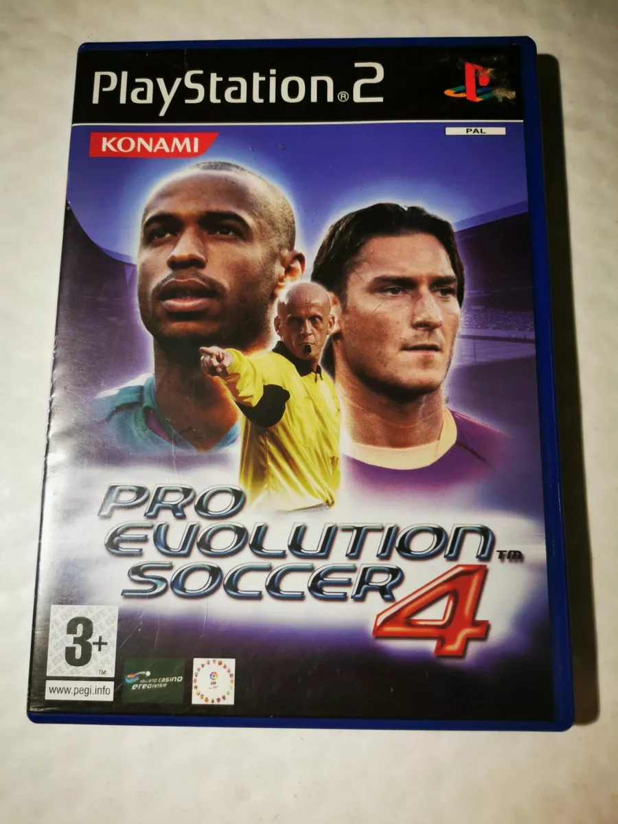 Pro Evolution Soccer PES 4 2004 04 Playstation 2 ps2 play station
