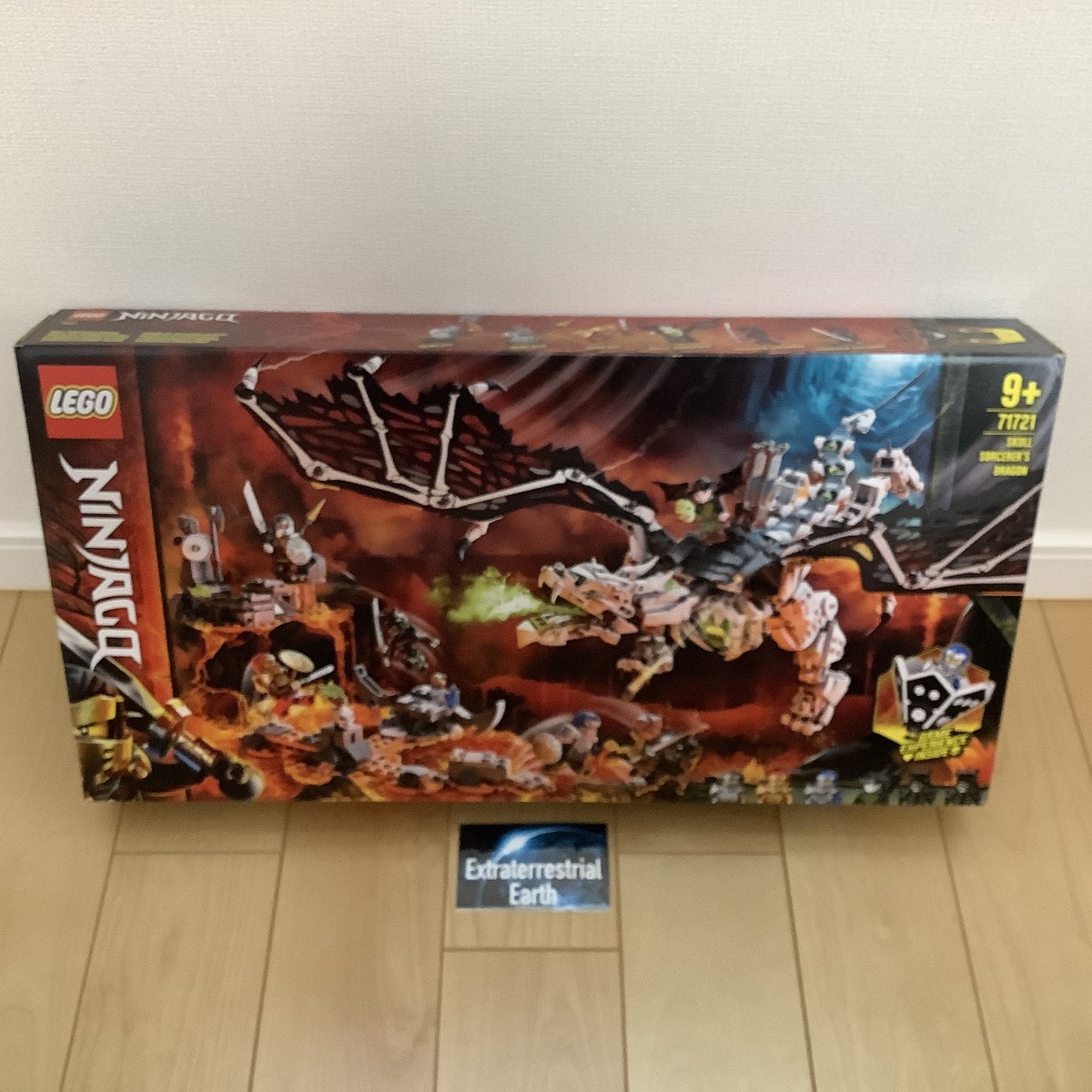 LEGO 71721 Ninjago Skull Sorcerer's Dragon Action Figure